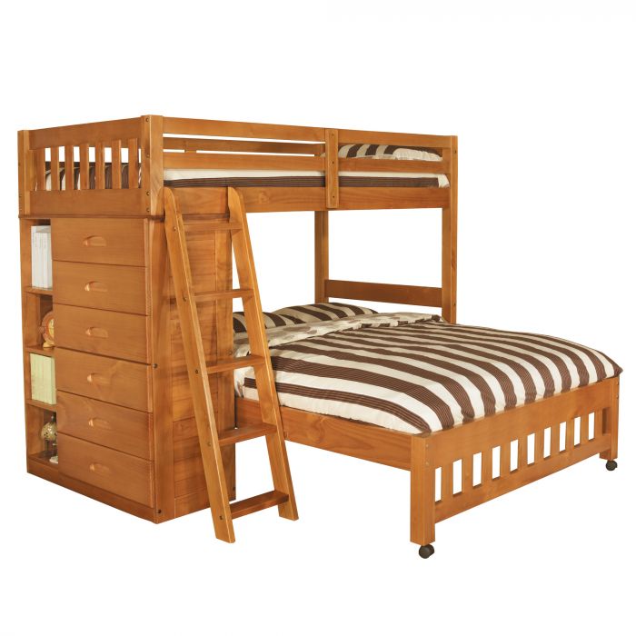 perpendicular bunk bed